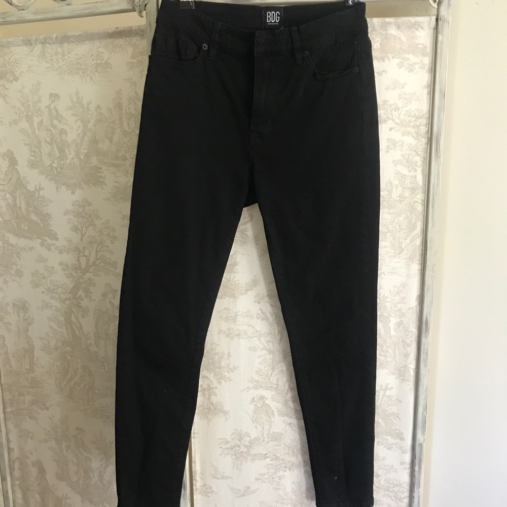 BDG High Rise Cropped Cigarette Pants